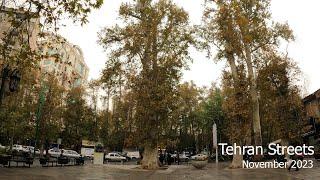 5K Iran Walking in Tehran Streets - Valiasr Street to Tajrish Bazaar