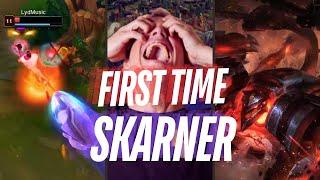 CaptainFlowers | MY FIRST SKARNER GAME STARTED ROUGH...