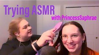 ASMR | Best Friend Tries ASMR For the First Time ️