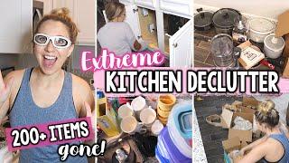 EXTREME KITCHEN DECLUTTER // JOURNEY TO MINIMALISM | Jessica Elle