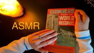 Flipping Through a 1970s Guinness Book of World Records ~ ASMR