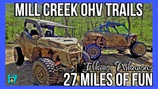 GREAT OZARKS OHV trails Mill Creek near Mulberry Mountain NW ARKANSAS