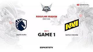 Team Liquid ID vs Natus Vincere GAME 1 MPL ID S15 | NAVI vs TLID ESPORTSTV