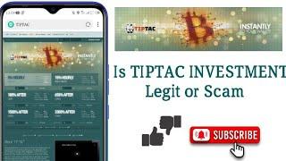 Tiptac Review| The Truth about Tiptac | Tiptac Scam or Legit|