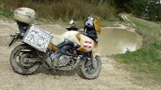 V Strom 650 Offroad Test in Salisbury Plains Part 1 by Enduro Alexis