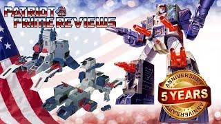 Patriot Prime Reviews 1987 Transformers G1 Fortress Maximus: 5th Anniversary Special