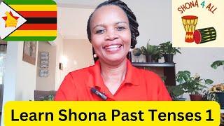 Learn Shona Past Tenses.