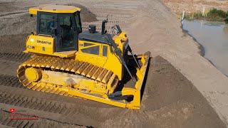 NEW Dozer Power Pushed Moving Sand​ Activities Bulldozer Machine Modern SHANTUI DH17 C2 LGP