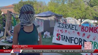 Pro-Palestine protests continue on Cal, Stanford campuses