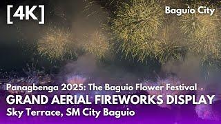 Panagbenga 2025: Grand Aerial Fireworks Display | Sky Terrace, SM City Baguio | Mar 2, 2025