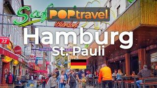 Walking in HAMBURG / Germany - St. Pauli - 4K 60fps (UHD)