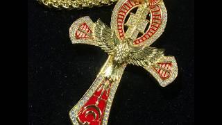 Eye of Horus Eagle Ankh Cross Pendant On Helloice .Com