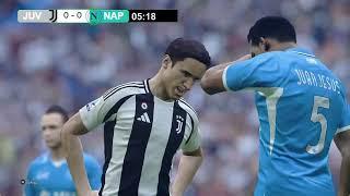  In Diretta : Juventus-Napoli | Serie A TIM 23/24 | PES 21 Video Simulation Gameplay