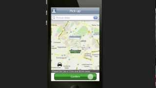 Ola cabs Iphone app