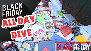 BLACK FRIDAY ALL DAY DIVE!!! #dumpsterdiving