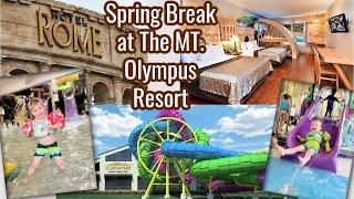 Spring Break at the MT. Olympus Resort! Touring Hotel Rome, and the indoor waterpark and theme park