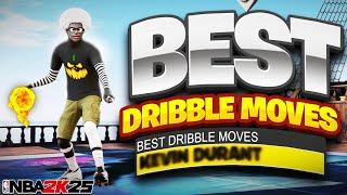 MOVE 100X FASTER ON A CENTER WITH THESE DRIBBLE MOVES! BEST DRIBBLE MOVES ON NBA 2K25 SEASON 3!