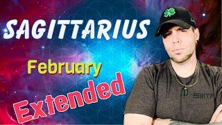 Sagittarius - Are you even happy for real?? - February EXTENDED