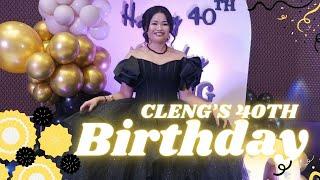 Cleng's 40th Birthday | Celebration | Vikings Venue | Music Video | Super Cleng Realty Vlog