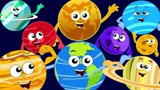 Planets Song | Kids Songs | Nursery Rhymes | Rhymes For Children | Kids Tv Cartoon Videos For Kids