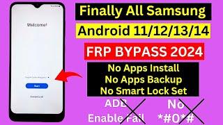 All Samsung FRP Bypass 2024 | ADB Enable Fail New Unlock FRP Trick - Samsung FRP Remove - No *#0*#