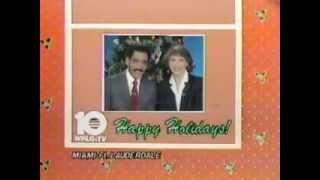 Walt Disney Christmas Parade Half / ABC Thursday / WPLG News Promos - December 1983