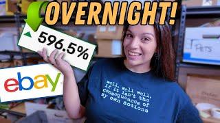 How to Increase eBay Sales OVERNIGHT! The Experiment That WORKED!