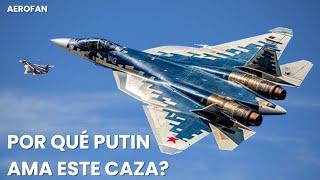 Así Funciona el SU -57, el CAZA MÁS PODEROSO de RUSIA