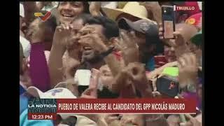 Maduro en Valera (Trujillo), acto de campaña, 22 de julio de 2024