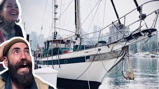 Free boat, first sail, engine troubles on the river! Would you take this boat?? Sailor Barry: Ep 1