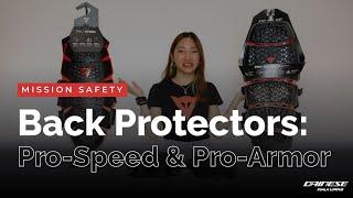 How to Choose a Back Protector: Pro-Speed & Pro-Armor