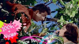 How Much Pagal Manoj Kumar And Sadhna Original Movie Scene  Must watch