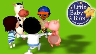 Ring Around The Rosy | Nursery Rhymes for Babies by LittleBabyBum - ABCs and 123s