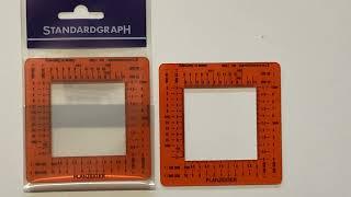 Planzeiger Schablone standardgraph 7356 - Produktvorstellung