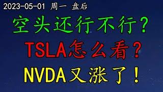 美股 空头还行不行？TSLA怎么看？NVDA又涨了！SQQQ怎么看？JPM收购第一共和银行！SP500、NAS100、NVDA、TDOC、META、ROKU、AAPL、DIS、GOOG、TSLA