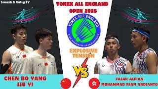 Chen Bo Yang/Liu Yi vs Fajar Alfian/Muhammad Rian Ardianto - YONEX All England Open 2025