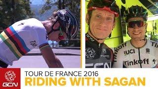 Riding With Peter Sagan & Oleg Tinkov – Tour De France 2016 Rest Day Ride With Tinkoff