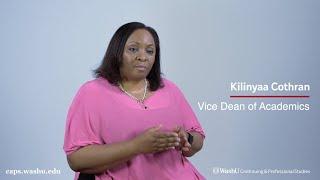 People of WashU CAPS – Kilinyaa Cothran “The Power of Education”