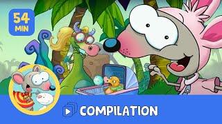 Toopy and Binoo & The Funny Bunny Friend  Funny Bunny Compilation  12 Thrilling Adventures!!