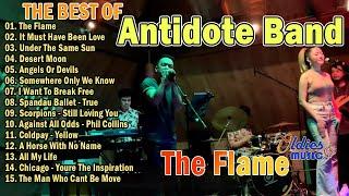 The Best Of Antidote Band Nonstop Slow Rock Of 70s 80s 90s | Top Hits Cover Of The Flame, Its Must..