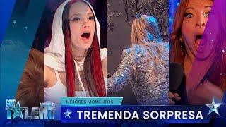 La prejuzgaron y terminaron boquiabiertos con su "pintura rápida"  - Got Talent Argentina 2023