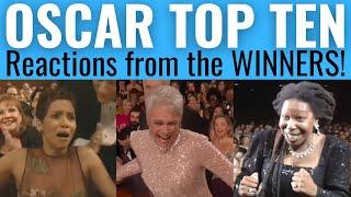 Top 10 Oscar WINNING Reactions OF ALL TIME