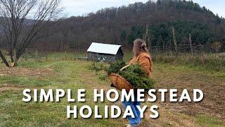 Cozy Christmas Homemaking on the Homestead | Raw Milk, Wreaths, & Apple Crisp | Imperfectly Perfect