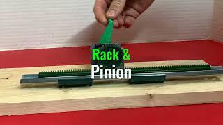 Basic Mechanisms: Rack and Pinion