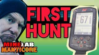 Minelab Manticore - First Hunt.  It's good, but can I TRUST it?