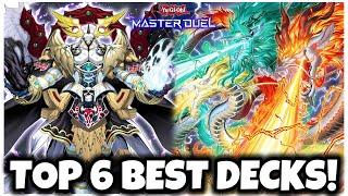 TOP 6 BEST DECKS in MASTER DUEL!