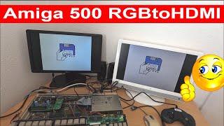 Amiga 500 RGBtoHDMI (with a Raspberry Pi) for Newbie Installation Guide