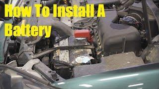 How To Install A Battery - The Battery Shop