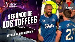 Calvert-Lewin aumenta la diferencia - Everton vs. Bournemouth | Premier League | Telemundo Deportes