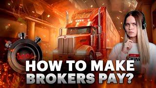 How To Make Freight Brokers Pay For Detentions & Layovers